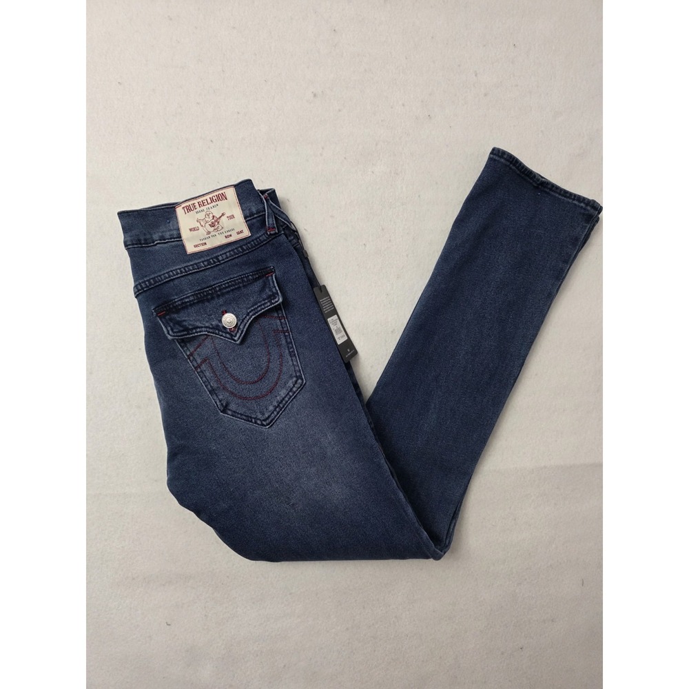 True Religion Ricky SN FlapStraight Style 700642 Medium Rustic Barn Wash 30x34
